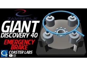 zamperla gigante descoberta de 40 freio emergência engenharia b&m bolliger & mabillard montanhas-russas 3d print model - Mito3D