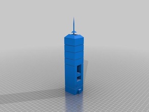 san francisco de tecnologías la construcción del rascacielos La impresión en 3d diseñado rorodj sbasu107 3d print model - Mito3D