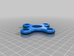 bot spinner 4 node press fit v1 mechanical toys customized 3d print model - Mito3D