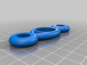 bot spinner 2 nodo ajuste de prensa v1 juguetes mecánicos personalizado 3d print model - Mito3D