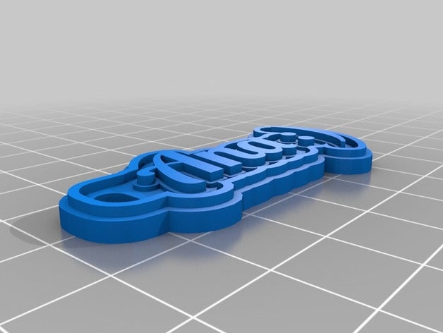 ana keychains customized 3D print model - Mito3D