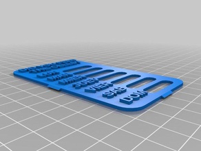 cells task reminder household customized 3d print model - Mito3D