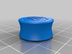 1 2 polegadas medidor de bioshock brincos Impressos em 3d jóias infinite brinco orelha medidores plug ouvido 3d print model - Mito3D