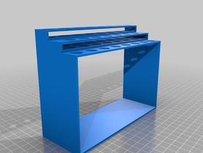 parametric tool rack organization 3d print model - Mito3D