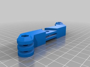 my customized dual gopro mount camera 3d print model - Mito3D