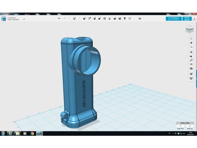 linterna proyecto herramientas la luz streamlight sobreviviente del caso 3D print model - Mito3D