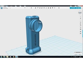 torcia elettrica di progetto strumenti luce streamlight survivor caso 3d print model - Mito3D