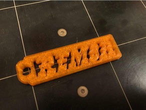 remba keyfob keychains 3d print model - Mito3D