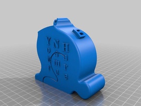 su nombre liebre conejo surfacewrite demo La impresión en 3d bunny personalizado la pascua openscad remix de superficie texto escribir 3d print model - Mito3D