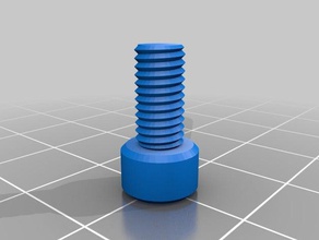 my customized nut job m5-10 parts 3d print model - Mito3D