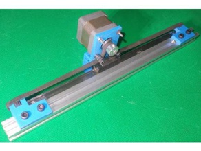 060-diy movimento linear de guia do eixo x quadro caseiro impressora 3d a laser cnc vol 2 A impressão 3d print model - Mito3D