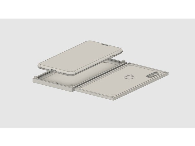 iphone 8 del molde base de fugas junio 2017 el teléfono móvil appleeverythingpro 8s clon 3D print model - Mito3D