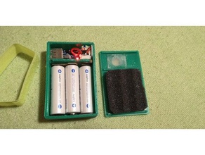 power bank 3x aa rechargeable batteries electronics blender slovakia usb 3d print model - Mito3D