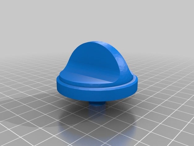 bouton micro onde 3d printing 3D print model - Mito3D