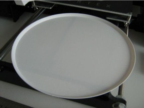 sencillo plato cocina y comedor de alimentos pla la placa el simple 3d print model - Mito3D