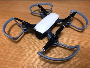 stampabile elica guardia dji scintilla r c i veicoli drone 3d print model - Mito3D