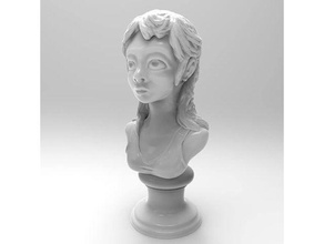 Mädchen-statue Skulpturen Mädchen statue statuette 3d print model - Mito3D