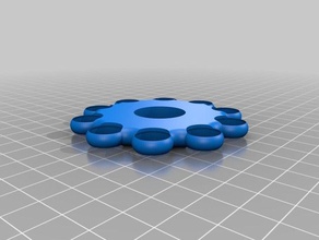 bot spinner - 10 Knoten mechanische Spielzeuge kundengebundene 3d print model - Mito3D