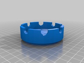 cenicero psg La impresión en 3d cendrier pie de fútbol parís el 3d print model - Mito3D