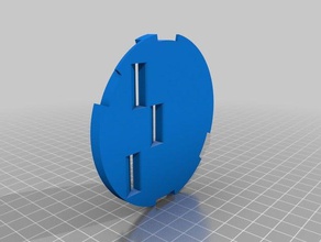 unifi ac lr özel backpalte bilgisayar sırtlık tesa 3d print model - Mito3D
