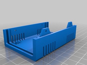 caixa para baixo pcb fácil recipientes personalizado 3d print model - Mito3D