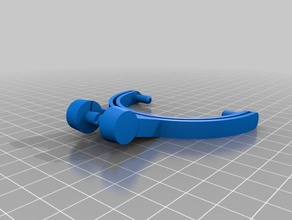 ath-m50 x replacement hinge parts 3d print model - Mito3D