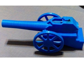 functional cannon cannon gun gunpowder shooting toy toy cannon