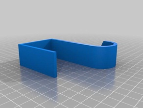 Badezimmer-Tür-Aufhänger - Organisation kundengebundene 3d print model - Mito3D
