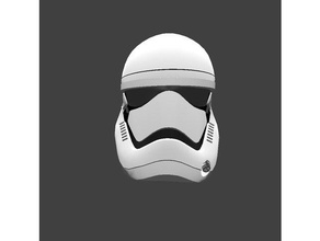 wearable storm trooper helmet v1 costume star wars stormtrooper 3d print model - Mito3D