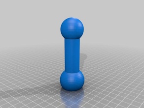 my customized segmented ball socket joint gadgets 3d print model - Mito3D