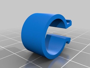 13mm id do cabo de clipe 2020 extrusão Impressora 3d acessórios anycubic kossel plus clip 3d print model - Mito3D