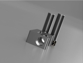 customizable clamp parts screw 3d print model - Mito3D