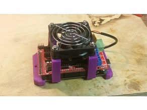 mega rampas de montagem ventilador eletrônica arduino 2560 fã 14 3d print model - Mito3D