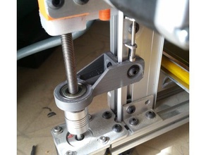 ordbot z bearing holder 3d printer parts 608 hadron ord bot wobble z-axis stabilizer axis 3d print model - Mito3D