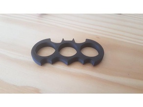 fidgetbat spinner 420 toys & games batman fidget 3d print model - Mito3D