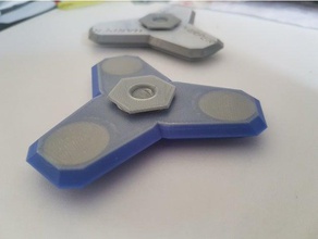 aussie 5 centavos fidget giratório v2 A impressão 3d crianças brinquedos 3d print model - Mito3D