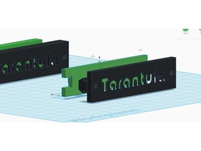 tevo tarantula logo 2020 profile 3d printer accessories extrusion 3d print model - Mito3D