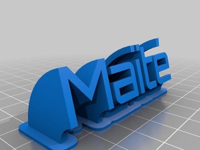 mait naam office customized 3d print model - Mito3D