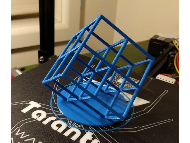 torture cube 3d printing tests 3D print model - Mito3D