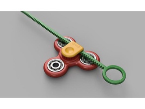hyper-rip spinner mechanical toys fidget gear rack pinion 3d print model - Mito3D