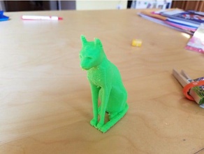 gay-anderson kedisi İngiliz Sanat Müzesi tarama ve kopyaları 3d kedi 3d print model - Mito3D