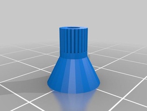 m5-filament-cone guide Anleger 3d Drucker Zubehör assistant Kegel feeder filament Helfer string 3d print model - Mito3D