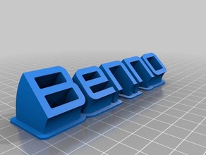 benno office customized 3d print model - Mito3D
