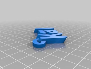 karl organización personalizado 3d print model - Mito3D