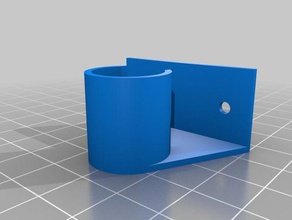 curtain bracket household 3d print model - Mito3D