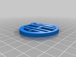 ciondolo ghw 2 jóias personalizado 3d print model - Mito3D