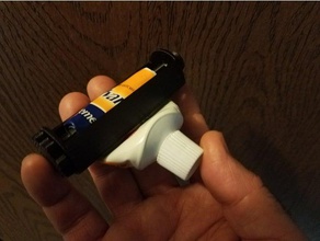 vereinfachte Zahnpasta quetschen Schraubenschlüssel Bad 3d print model - Mito3D