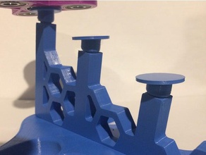 plaka spinner standı oyuncaklar ve oyunlar 3d print model - Mito3D