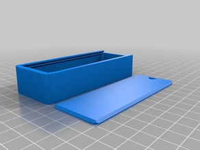 meine angepasste Runde box mit Deckel Container kundengebundene 3d print model - Mito3D