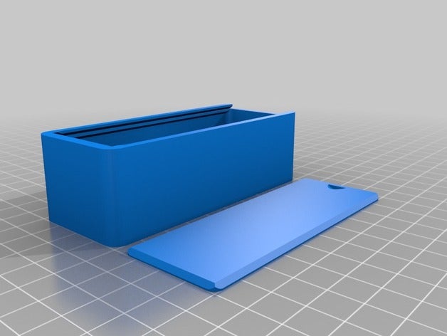 meine angepasste Runde box mit Deckel Container kundengebundene 3D print model - Mito3D